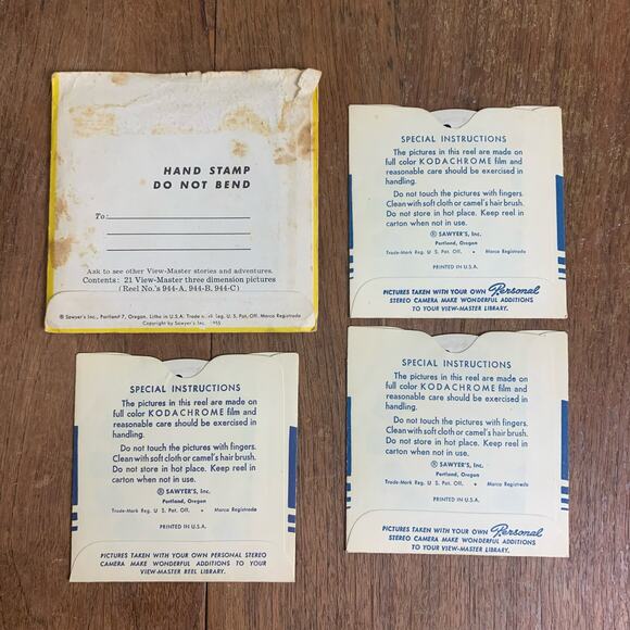 Dale Evans Queen of the‎ West VINTAGE 1955 Sawyer's View-master Reel Set - Picture 7 of 7